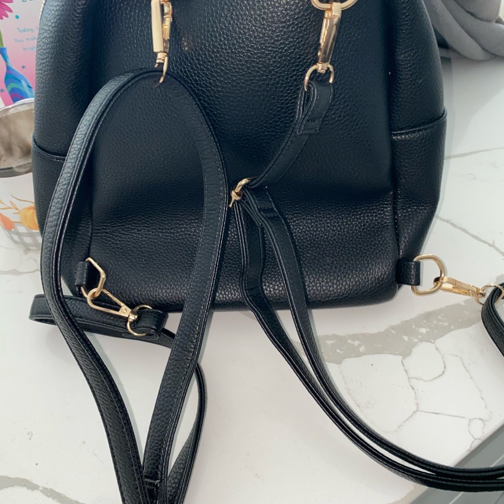 Leather backpack small - Picture 4 of 7